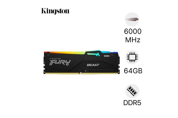 Ram PC Kingston RGB DDR5 16GB 32GB 64GB Ram PC Kingston RGB DDR5 16GB 32GB 64GB - Ảnh 2